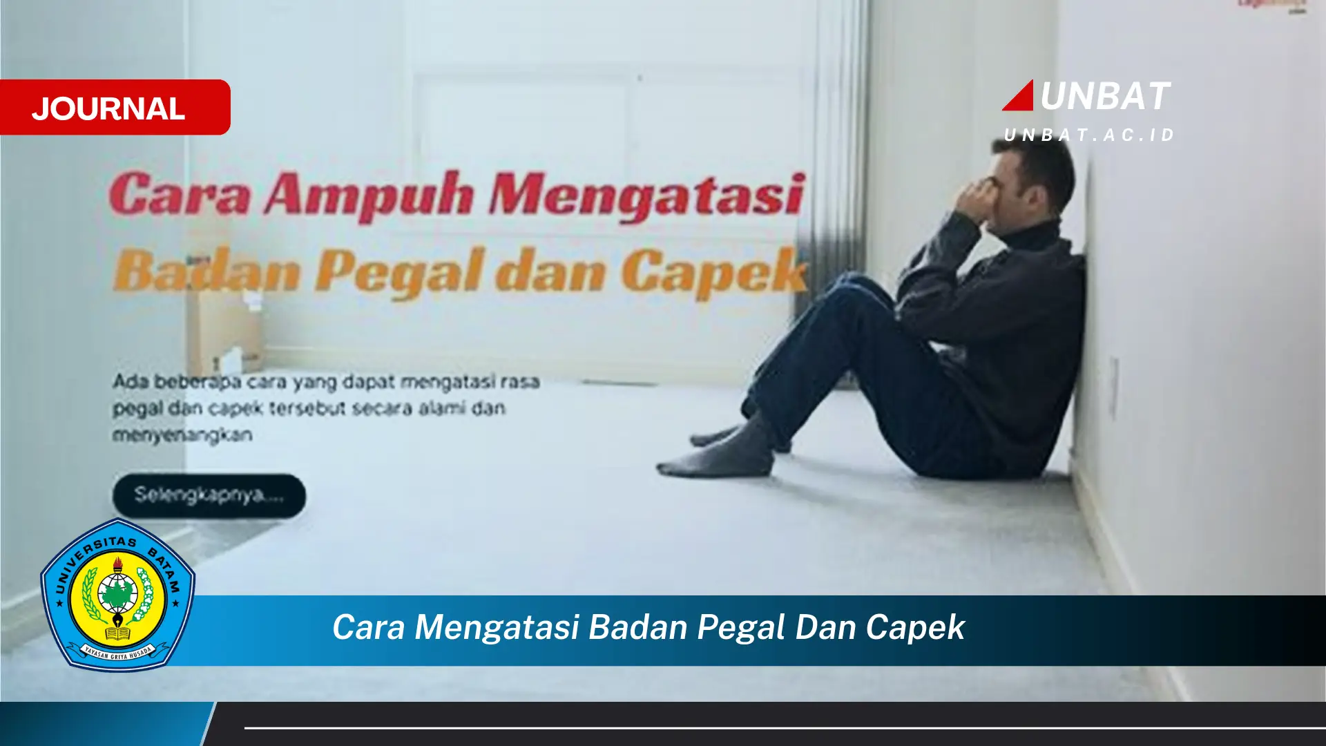 Ketahui Cara Mengatasi Badan Pegal dan Capek Setelah Bekerja Seharian Ketahui Cara Mengatasi Badan Pegal dan Capek Setelah Bekerja Seharian