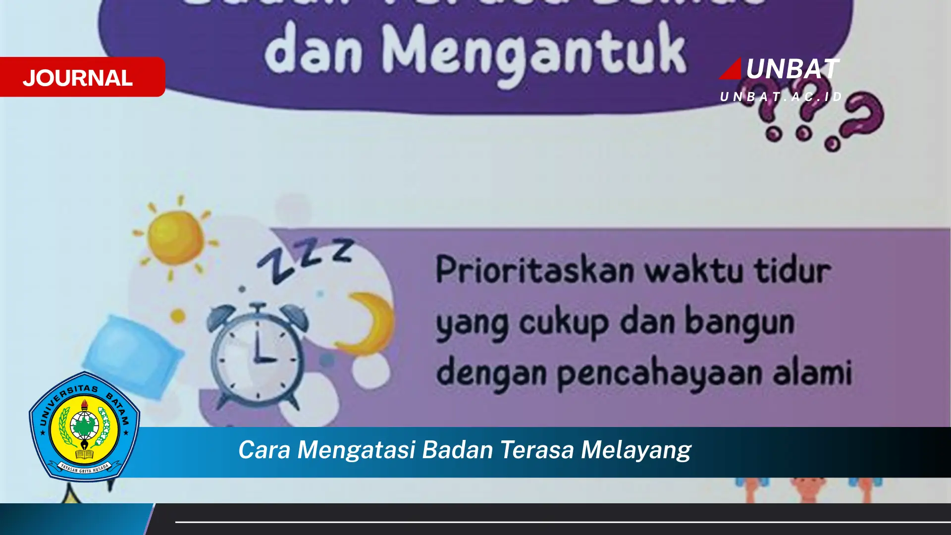 Ketahui Cara Mengatasi Badan Terasa Melayang dan Penyebabnya Ketahui Cara Mengatasi Badan Terasa Melayang dan Penyebabnya