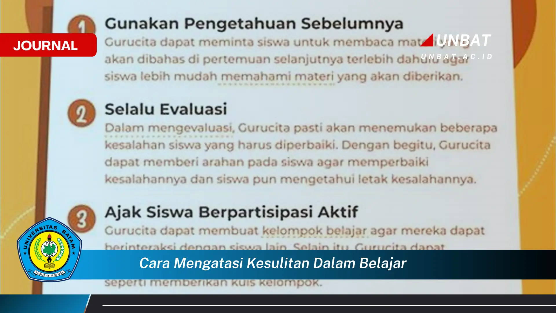 Ketahui Cara Mengatasi Kesulitan dalam Belajar, Panduan Lengkap untuk Siswa dan Mahasiswa
