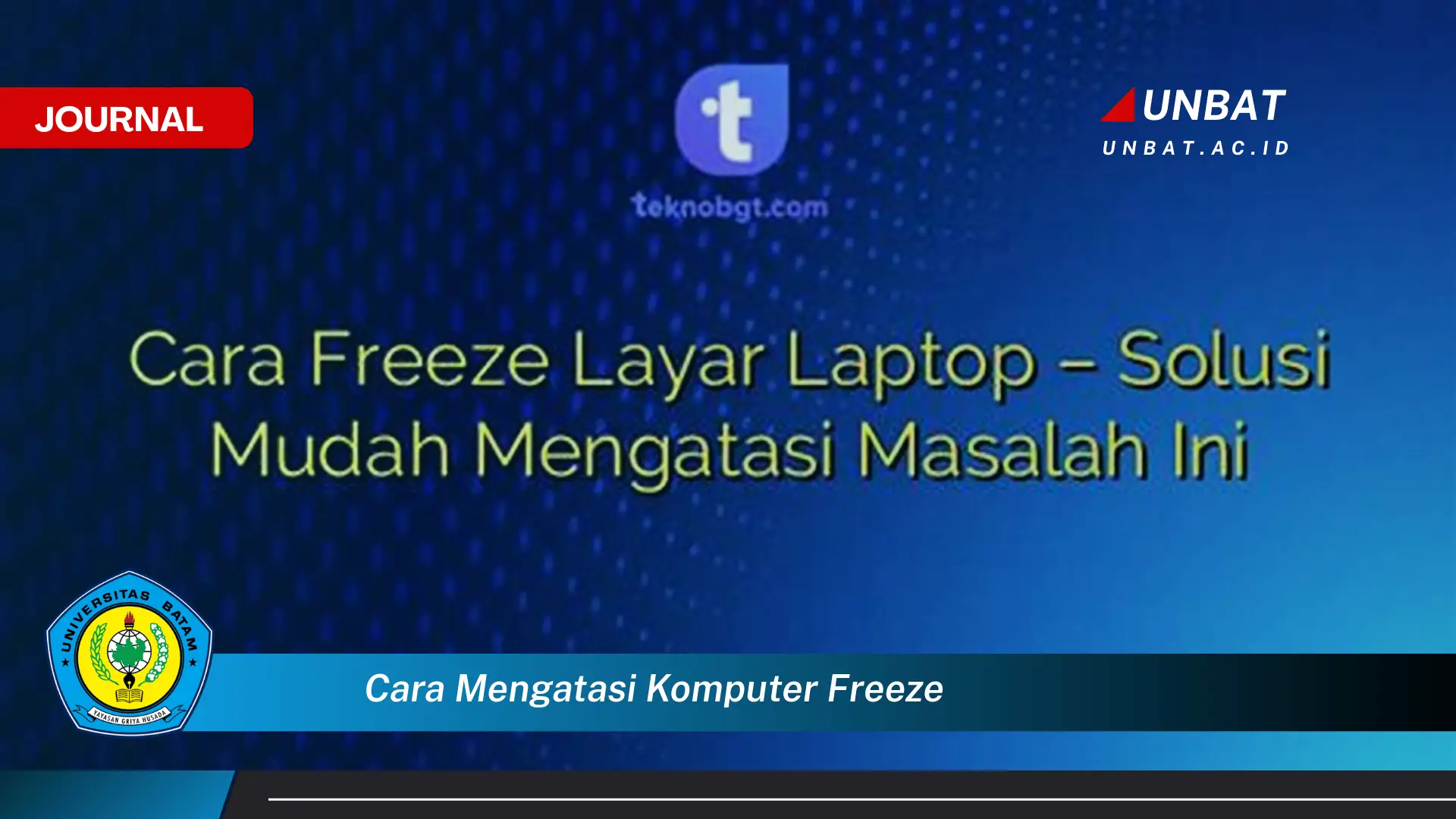 Ketahui Cara Mengatasi Komputer Freeze, Panduan Lengkap dan Praktis