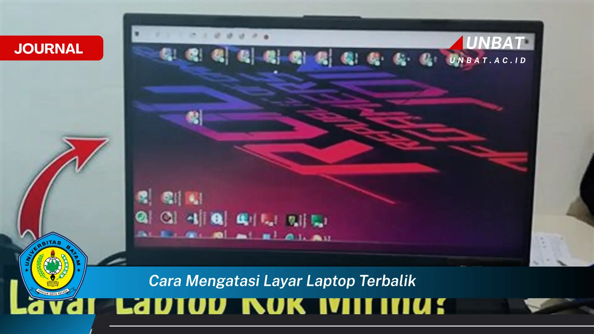 Ketahui Cara Mengatasi Layar Laptop Terbalik dengan Cepat dan Mudah