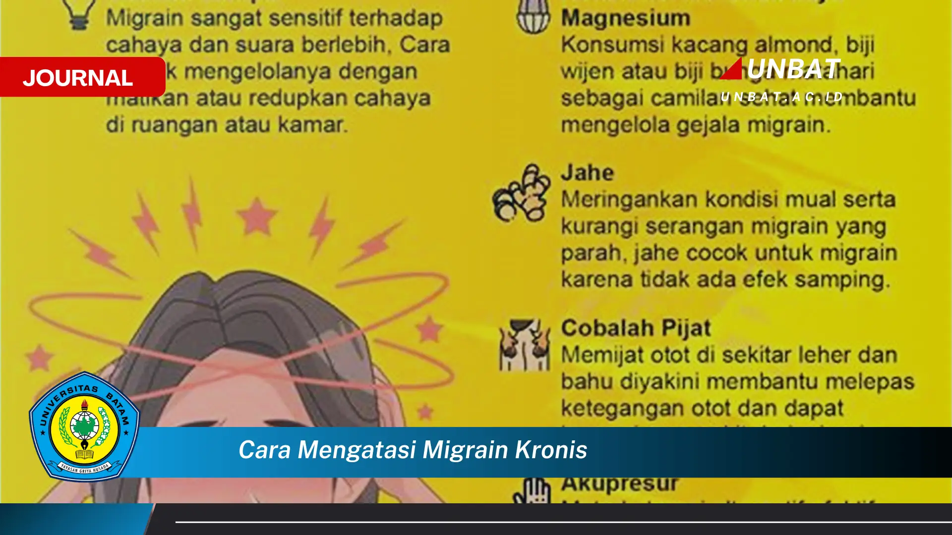 Ketahui Cara Mengatasi Migrain Kronis Secara Efektif dan Alami