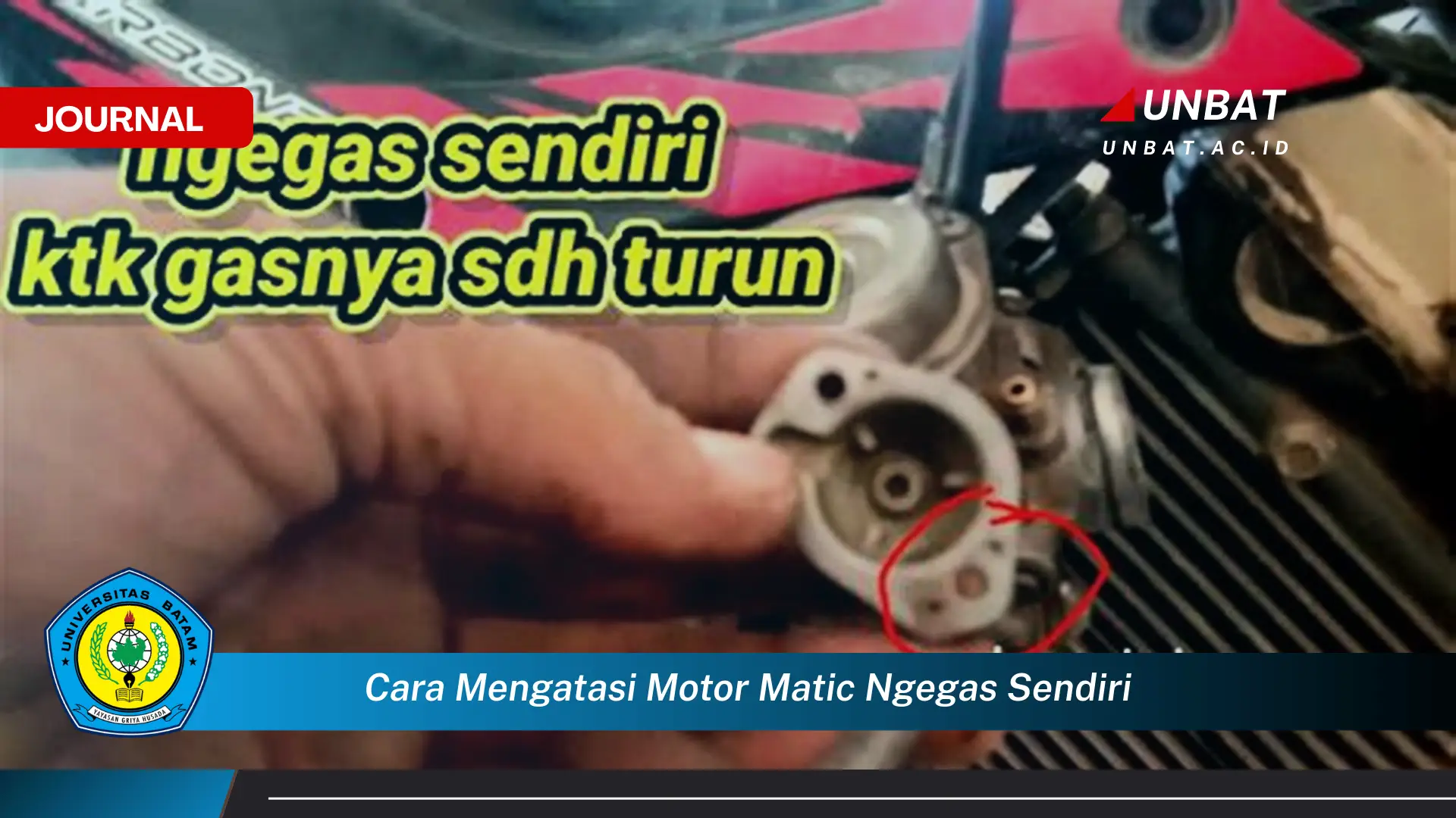 Ketahui Cara Mengatasi Motor Matic Ngegas Sendiri dengan Cepat dan Mudah