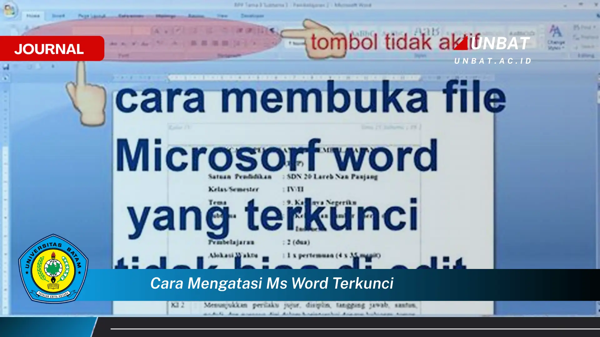 Ketahui Cara Mengatasi MS Word Terkunci, Panduan Lengkap dan Praktis