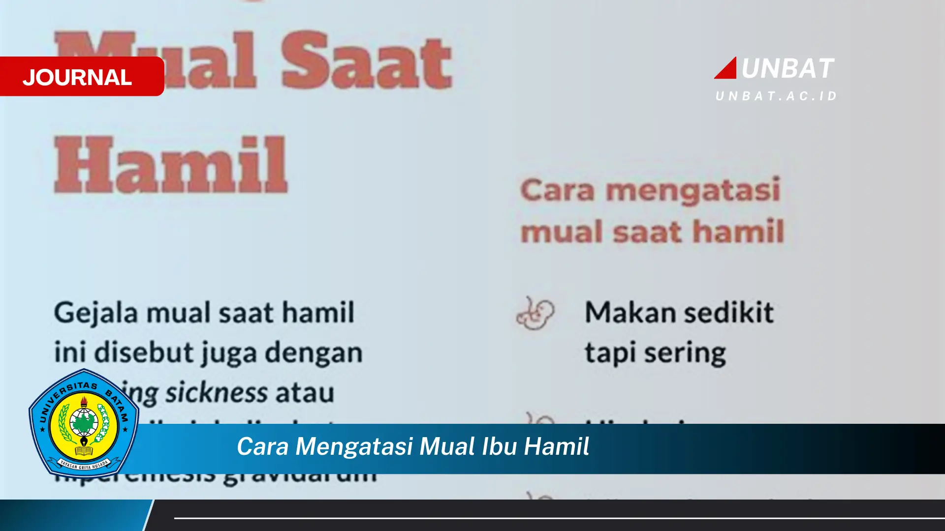 Ketahui Cara Mengatasi Mual Ibu Hamil Secara Alami dan Efektif