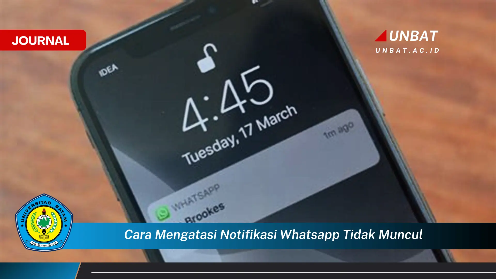 Ketahui Cara Mengatasi Notifikasi WhatsApp Tidak Muncul di HP Android & iPhone