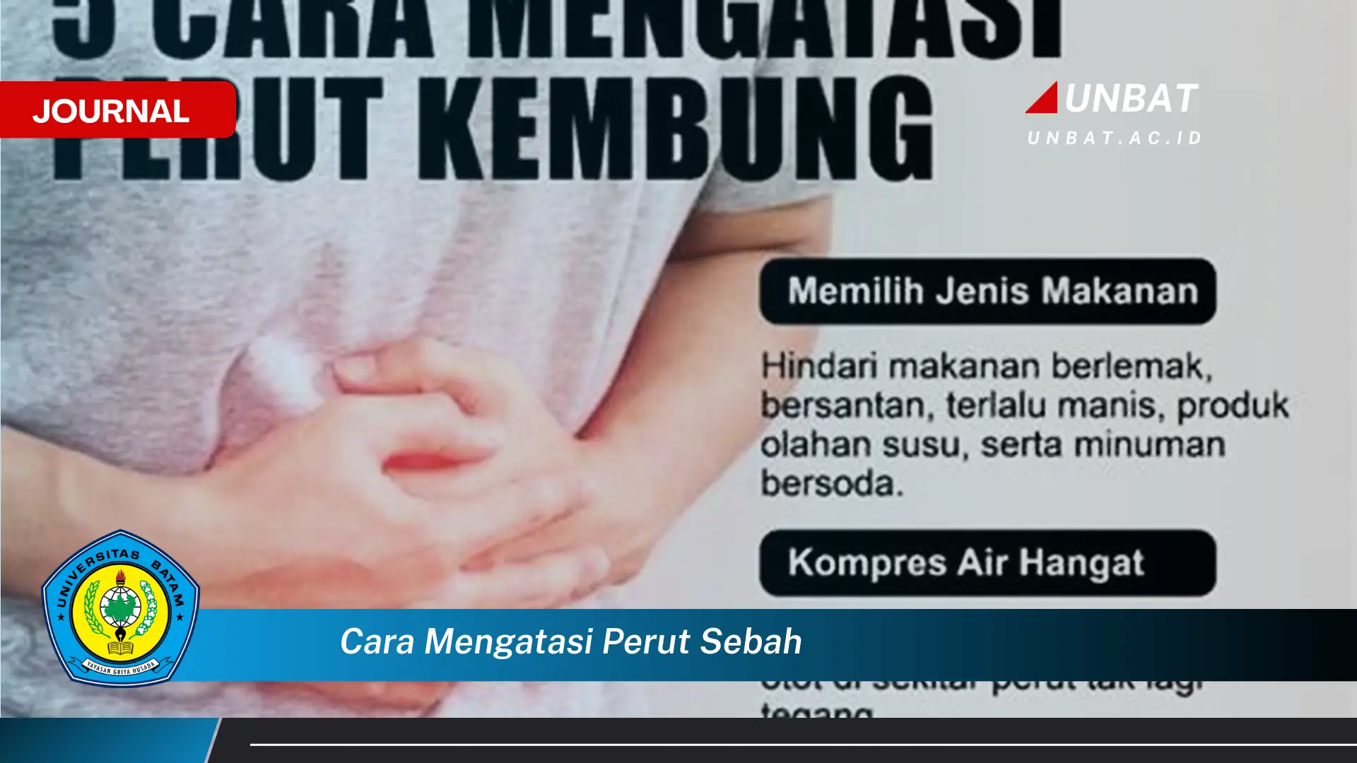 Ketahui Cara Mengatasi Perut Sebah dengan Cepat dan Alami