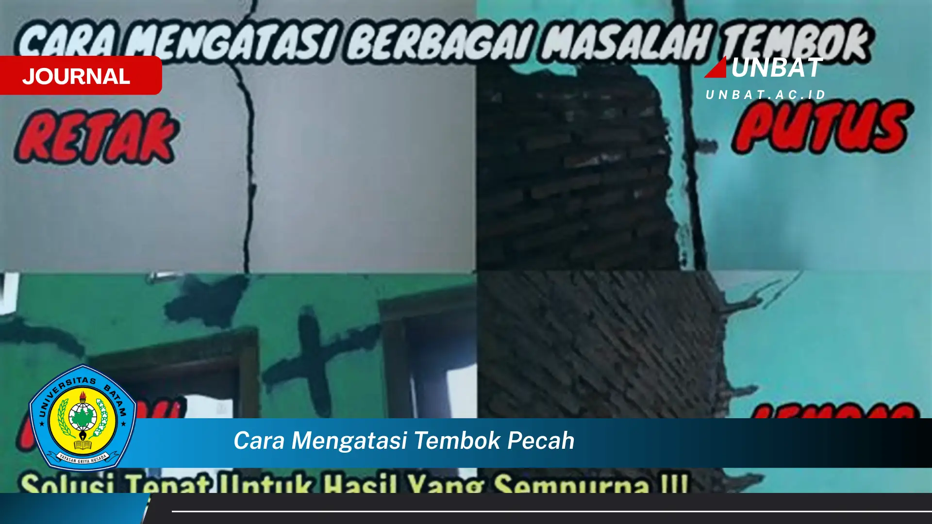 Ketahui Cara Mengatasi Tembok Pecah Secara Efektif dan Tahan Lama