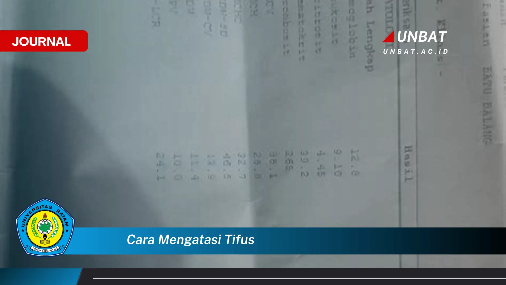 Ketahui Cara Mengatasi Tifus dan Meredakan Gejalanya dengan Cepat