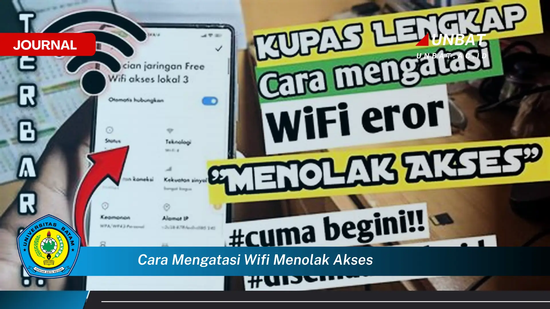 Ketahui Cara, Cara Mengatasi WiFi Menolak Akses dengan Mudah dan Cepat